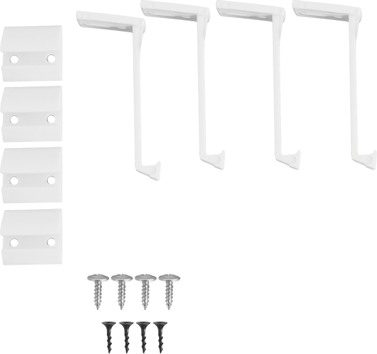 Блокиратор ящиков пластик цвет белый 2 шт.