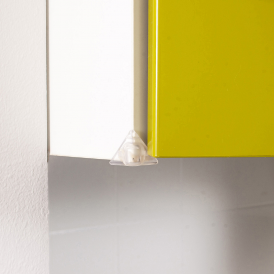 Накладки на углы стола, силикон, цвет прозрачный, 5 шт.