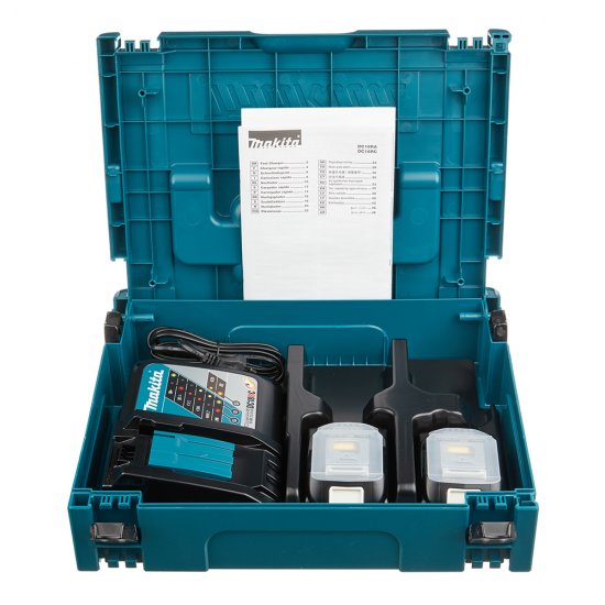 Аккумулятор Makita LXT 198311-6 18В 5Ач Li-Ion 18В с зарядным устройством в комплекте (2 шт.)