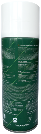 Пена монтажная бытовая Oppa 7 летняя 315 мл