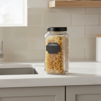 Банка для сыпучих продуктов Esprado Fresco 1600 мл стекло цвет прозрачный