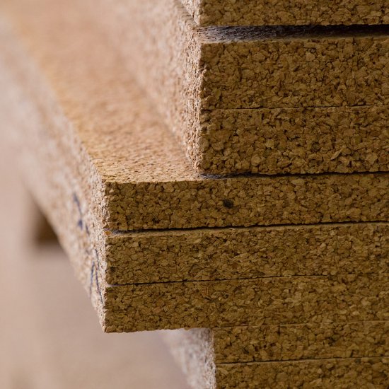 Подложка КМ 1000х500х6 мм для пазогребневой плиты пробковая