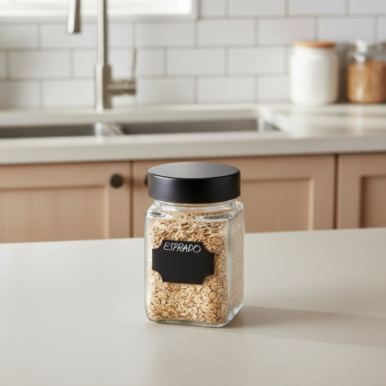Банка для сыпучих продуктов Esprado Fresco 250 мл стекло цвет прозрачный