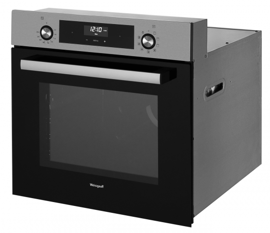 Электрический духовой шкаф Weissgauff EOA 39 PDX 59.5x57x57 см цвет нержавеющая сталь