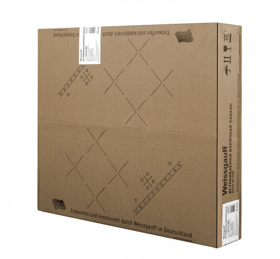 Индукционная варочная панель Weissgauff HI 632 BSC 59 см 4 конфорки цвет черный