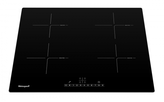 Индукционная варочная панель Weissgauff HI 632 BSC 59 см 4 конфорки цвет черный