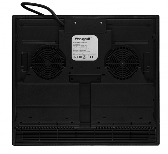 Индукционная варочная панель Weissgauff HI 632 BSC 59 см 4 конфорки цвет черный