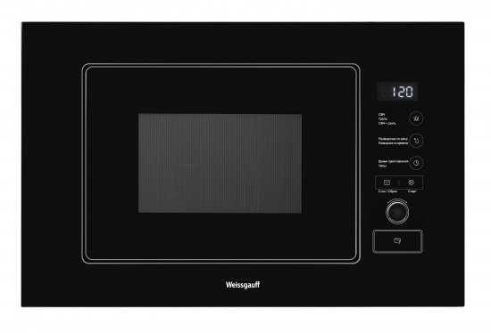 Микроволновая Печь Weissgauff Bmwo-209 Pdb Встраиваемая 20л 59.5x34.4x38.2 См Сенсорное Управление Цвет Черный