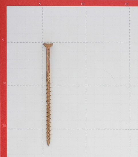 Саморезы по дереву 120x6,0 мм потайная головка конструкционные (100 шт.)