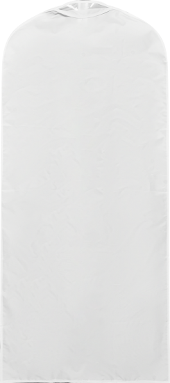 Чехол для одежды 60x135 см полиэстер цвет белый