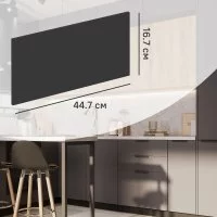 Фасад выдвижного ящика София 44.7x16.7 см DELINIA ID ЛДСП цвет серый