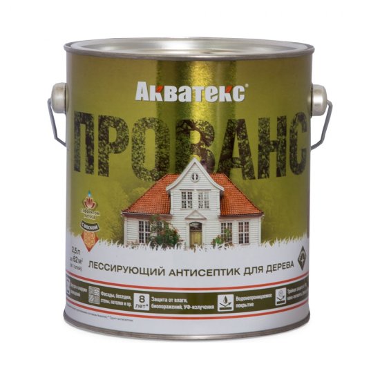 Антисептик для дерева АКВАТЕКС Прованс