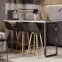 Фасад для кухонного ящика София грей 59.7x12.5 см Delinia ID ЛДСП цвет серый