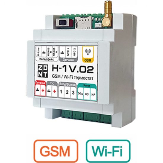 Отопительный gsm / wi-fi контроллер ZONT H-1V.02