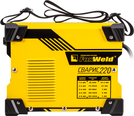 Сварочный аппарат инверторный Foxweld Сварис 220, 220 А, до 5 мм