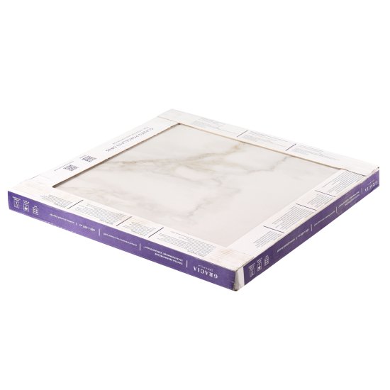 Керамогранит Gracia Ceramica Casa Blanca белый PG01 600х600х10 мм (4 шт.=1,44 кв.м)