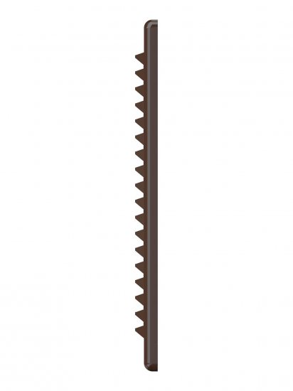 Решетка вентиляционная с сеткой Era 2121Р 208x208 мм пластик цвет коричневый