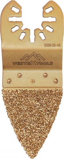 Насадка шлифовальная быстросъемная Vertextools 35x40 мм
