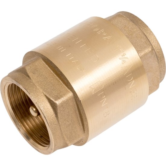 Пружинный муфтовый обратный клапан STOUT Svc-0011-000032