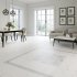 Керамогранит LB Ceramics Бьянка Каррара 45x45x0.8 см 1.62 м² матовый цвет белый