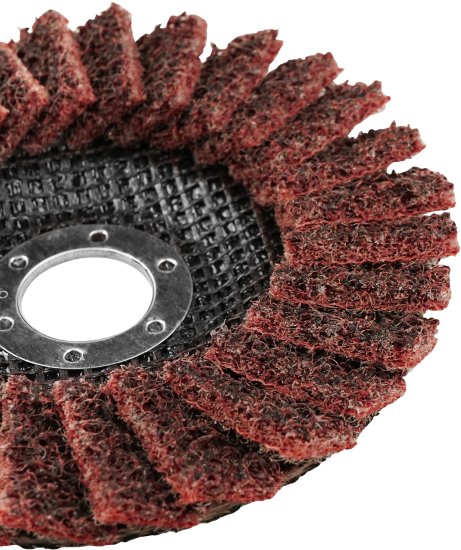 Круг лепестковый полировальный войлочный Vertextools 12125-2 125x22.2 мм, Medium