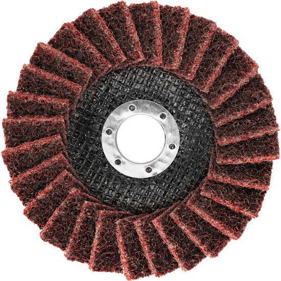 Круг лепестковый полировальный войлочный Vertextools 12125-2 125x22.2 мм, Medium