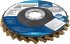 Круг лепестковый полировальный войлочный Vertextools Coarse 12125-1 125x22.2 мм