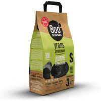 Кусковой древесный уголь 800 Degrees Долгое Горение