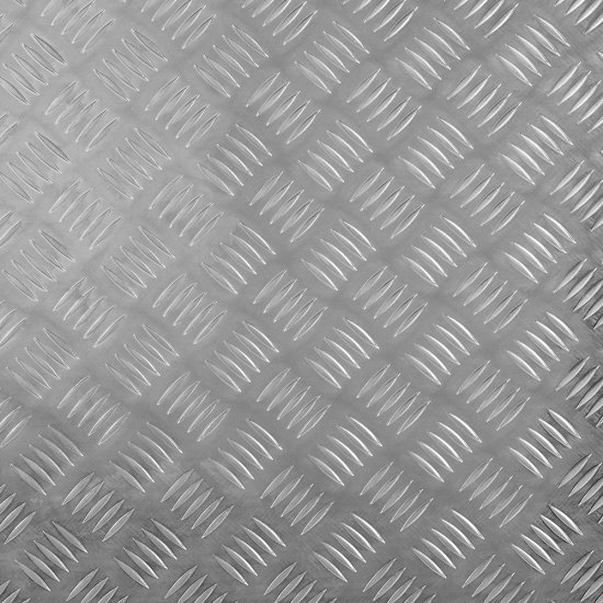 Лист алюминиевый Квинтет 1,5х600х1200 мм рифленый