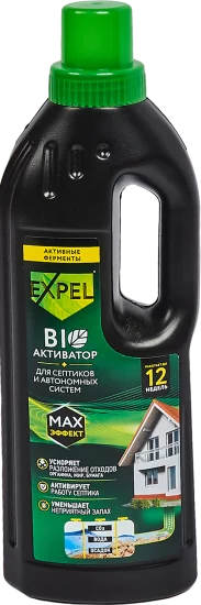 Биоактиватор для септиков Expel 750 мл