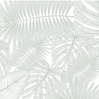 Стеновая панель L106 Монстера лайт 240x0.6x60 МДФ разноцветный