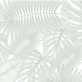 Стеновая панель L106 Монстера лайт 240x0.6x60 МДФ разноцветный