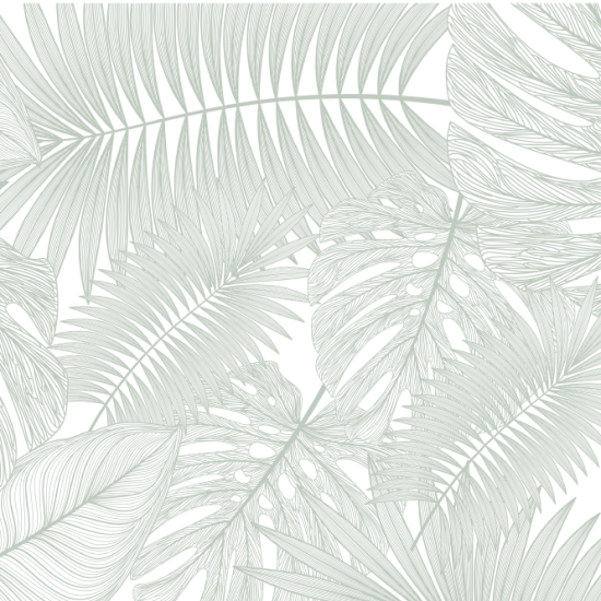 Стеновая панель L106 Монстера лайт 240x0.6x60 МДФ разноцветный