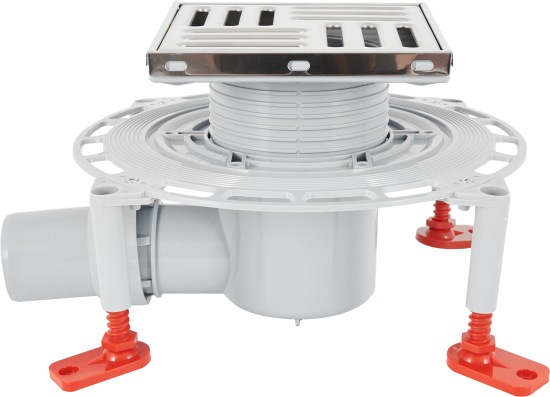 Трап для душа Ани Пласт комбинированный затвор 150x150 мм пластик THZ5612