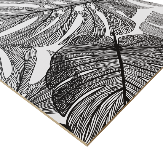 Стеновая панель L105 Монстера 240x0.6x60 МДФ разноцветный