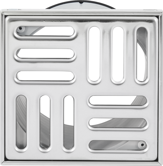 Трап для душа Ани Пласт комбинированный затвор 120x120 мм пластик THZ5614M