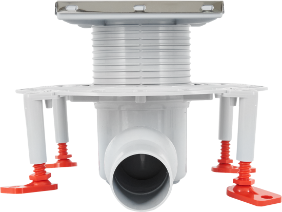 Трап для душа Ани Пласт комбинированный затвор 150x150 мм чугун THZ5616