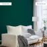 Обои флизелиновые Inspire Pablo new зеленые 1.06 м Emerald 1