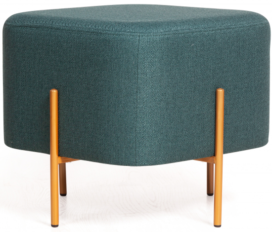 Пуф хлопок Эрик сине-зеленый 42x45 см