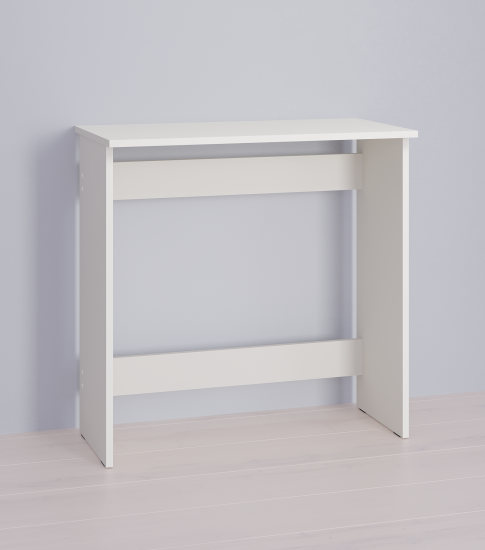 Стол письменный 75.4x75x38.6 см ЛДСП цвет белый