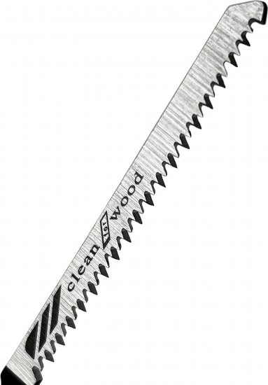 Пилка для лобзика по дереву T101AO чистый рез