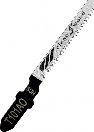 Пилка для лобзика по дереву T101AO чистый рез