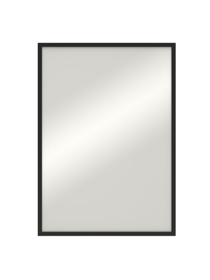 Зеркало декоративное Inspire Вега прямоугольное 50x70 см мдф цвет черный