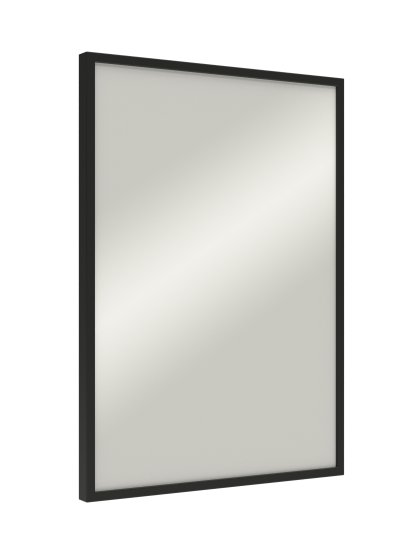 Зеркало декоративное Inspire Вега прямоугольное 50x70 см мдф цвет черный