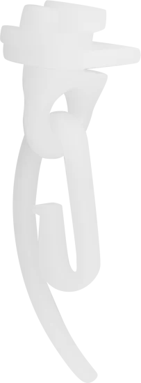 Глайдер и стопор для штор Inspire Квадро 2 см цвет белый 22 шт