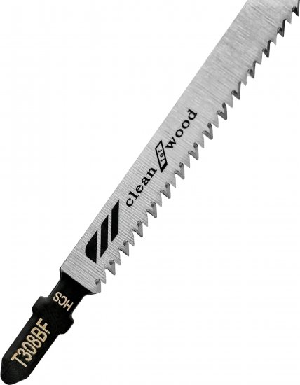 Пилка для лобзика по дереву T308BF чистый рез