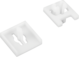 Заглушка TDM Electric на 1 модуль цвет белый