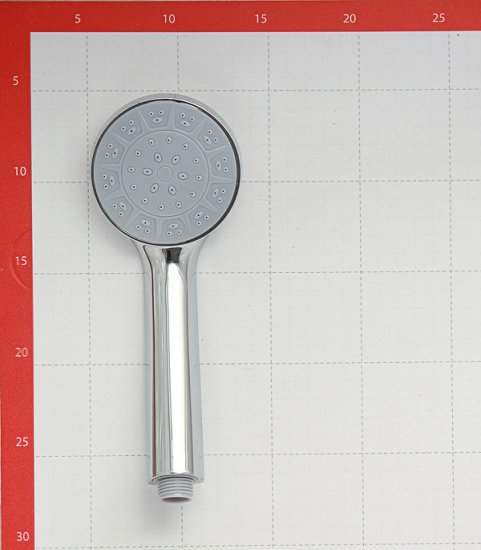 Лейка для душа Union d83 мм 1 режим без шланга пластик хром (MW064)