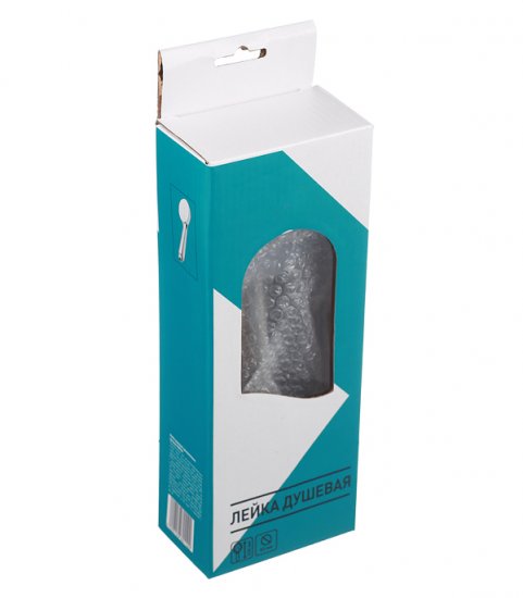 Лейка для душа Union d83 мм 1 режим без шланга пластик хром (MW064)