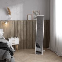 Зеркало декоративное Inspire Basic прямоугольное 30x150 см МДФ цвет белый